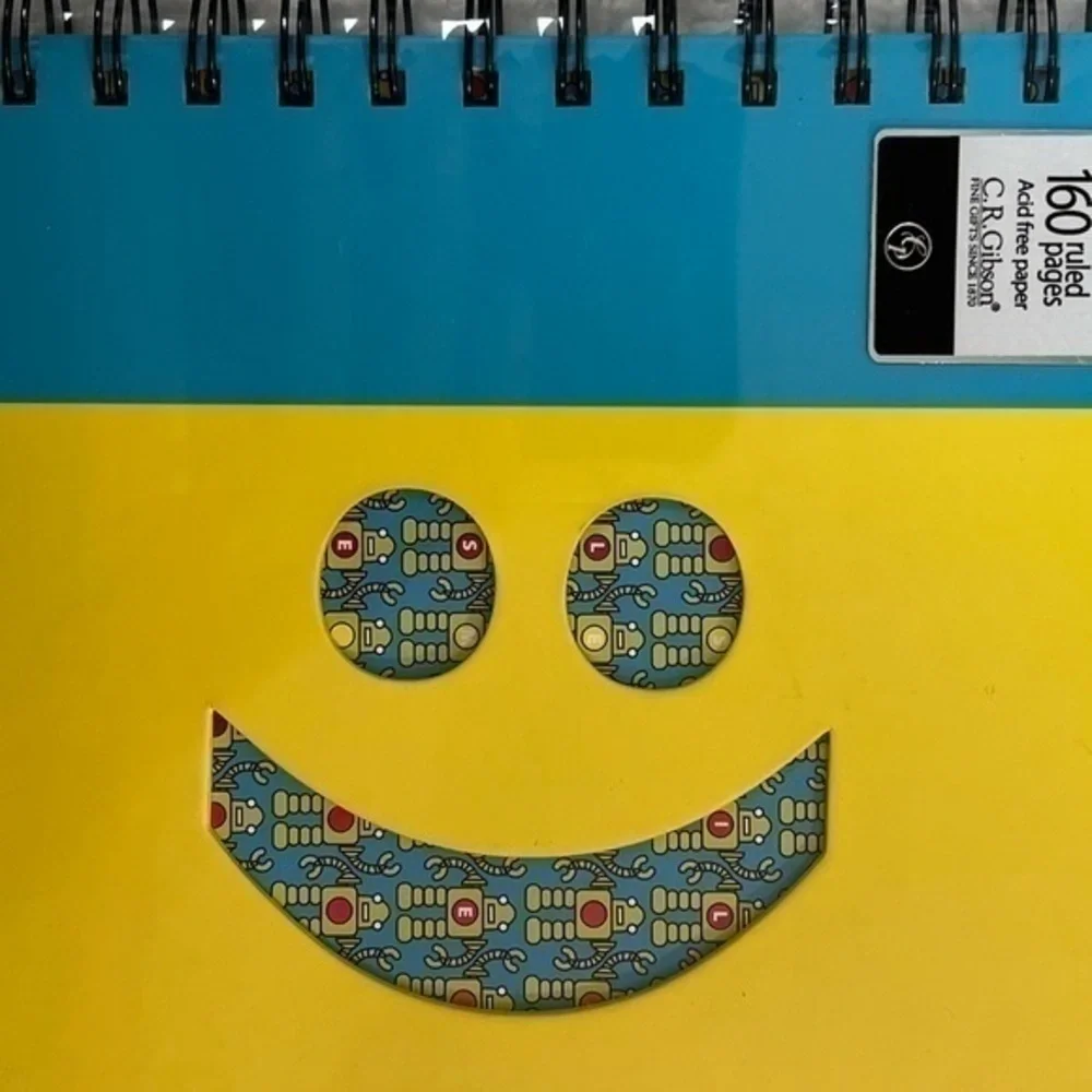 ☀️2/$14☀️C.R.Gibson “TXT Style” Ruled Page Journal